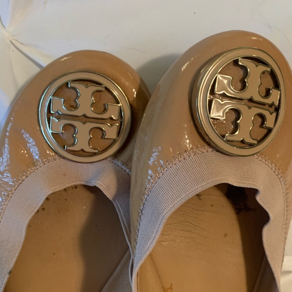 Tory Burch nude patent flats - Picture 6 of 6